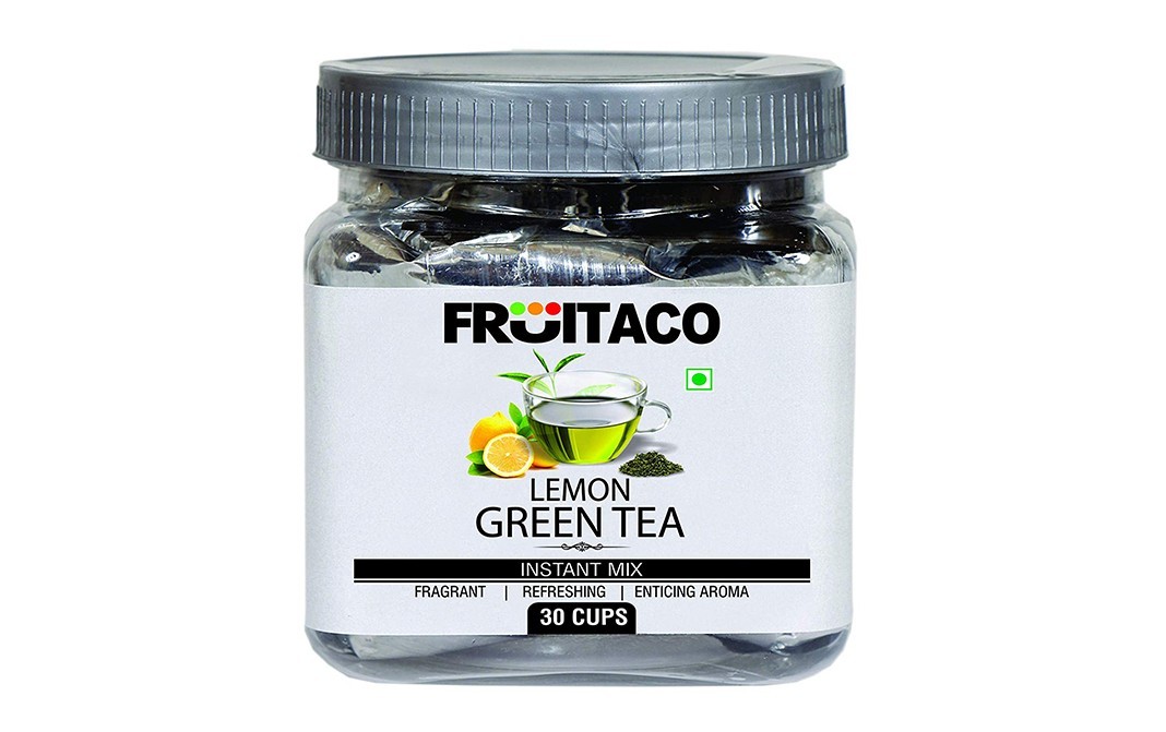 Fruitaco Lemon Green Tea Instant Mix    Plastic Jar  180 grams